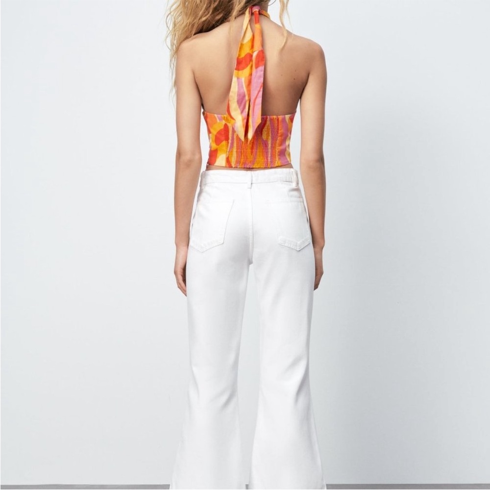 Zara White Jeans - Picture 2 of 12